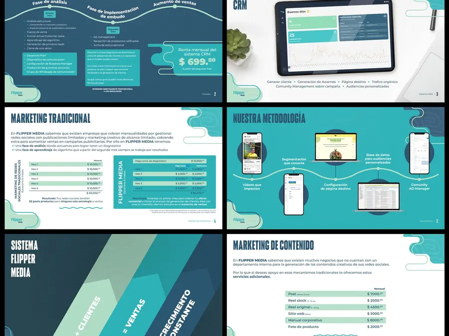 Aplicaciones de identidad para Flipper Media